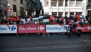 El movimiento BDS llama al boicot a Israel con acciones pacíficas en la Vuelta ciclista a España