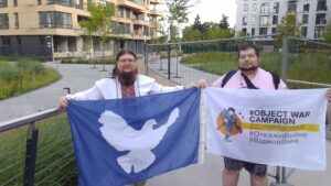 Yurii Sheliazenko: “The protests are good, but there are still some Ukrainians who believe in the war.”