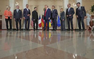 Trump alista reunión Putin-Zelensky tras cumbre con europeos en Washington