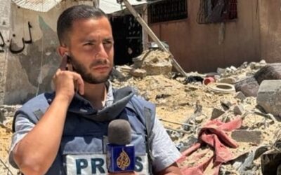 Al Jazeera anunció la muerte de dos periodistas y tres camarógrafos en un ataque israelí contra su equipo en Gaza