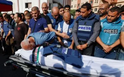 Israel mata periodistas que revelaban el genocidio en Gaza