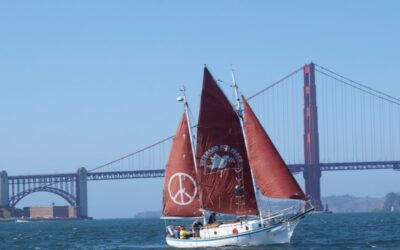 Historic Peace Boat Arrives in San Francisco Bay
