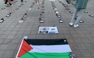 Canada: Québec holds vigil for murdered Palestinian journalists