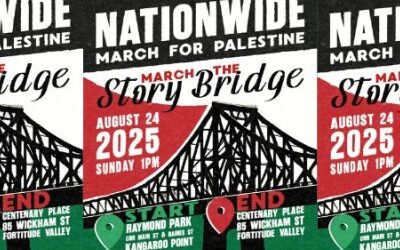 Justice for Palestine announces plans for Story Bridge protest