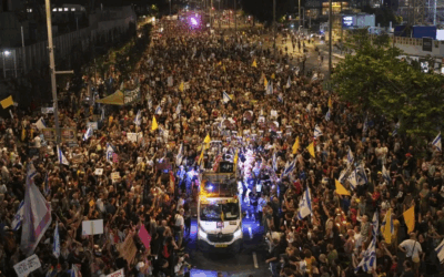 Internacional | Miles de personas marcharon en Tel Aviv contra el plan del gobierno israelí de ampliar la guerra en Gaza y tomar la Ciudad de Gaza