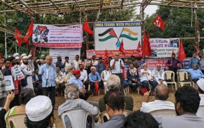Palestine: Hundreds Gather in Mumbai to Denounce Israeli Genocide