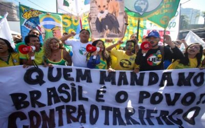 Brasil | Movimientos sociales protestan contra aranceles impuestos por el gobierno de Trump