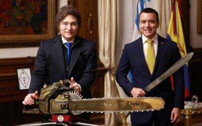 Ecuador | Noboa visitó Argentina y se reunió con Milei en Buenos Aires