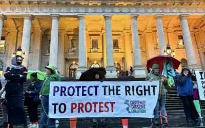 Vic Labor’s new anti-protest laws condemned