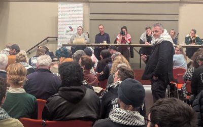 Large union meeting endorses August 24 national day of action