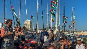 La Flotilla Global Sumud enfrenta sus horas más críticas