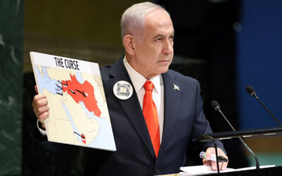 Decine di delegati lasciano l’aula durante il discorso di Netanyahu all’Onu