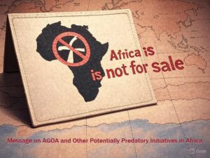 AGOA: True Trade and Development Opportunity or a Return to Plunder?