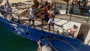 Zarpa de Túnez la flotilla solidaria con Gaza que desafiará el cerco israelí