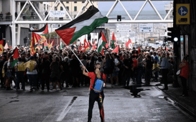 ‘A march of humanity’: Italy rediscovers its collective voice for Palestine