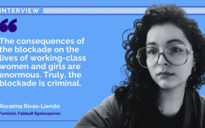 Pending tasks for Chavista feminism: A conversation with Roraima Rivas-Liendo