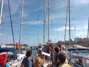 Nonviolent exercises. Logbook from the Global Sumud Flotilla