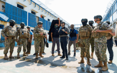 Ecuador | El ministro de Defensa lideró una operación militar en la Penitenciaría más grande del país en Guayaquil