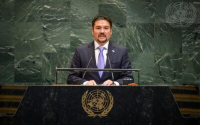80º Debate General de las Naciones Unidas – Javier Bú Soto secretario de Estado de Relaciones Exteriores de Honduras