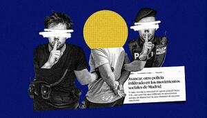 Detenido en Madrid por investigar casos de infiltración policial en movimientos sociales
