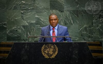 80º Debate General de las Naciones Unidas – Alva Romanus Baptiste ministro de Relaciones Exteriores de Santa Lucía