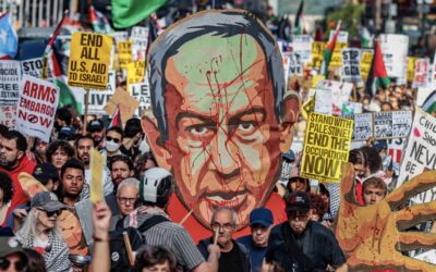 New York: Thousands March to Denounce Netanyahu at UNGA