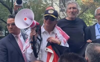 Petro encabeza marcha en Nueva York contra el genocidio en Gaza