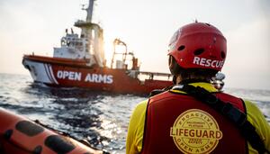 El día a día en el Open Arms