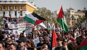 Así fue la huelga general por Palestina en Andalucía