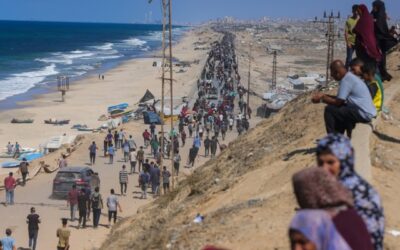 Scattata la tregua a Gaza, migliaia di palestinesi in marcia verso nord