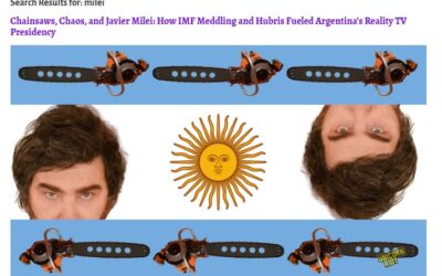 Milei desnudado en los medios internacionales – Por Gustavo Ng
