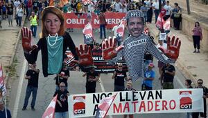 El ayuntamiento de València multa con 3.000 euros a CGT por un cartel de la huelga contra Mazón