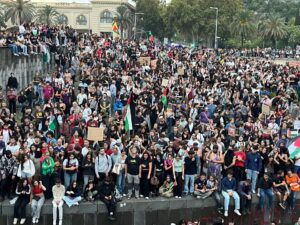 Barcelona Stands with the Flotilla. Mass protests flood the City
