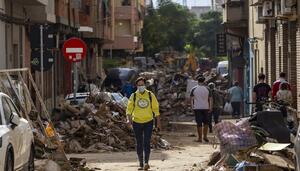 El rastro del “monstruo del fango”que arrasó l’Horta Sud en la dana, en imágenes