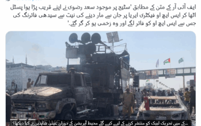 Faith, Fear, and Fire: The Muridke Massacre and the Struggle with Non-State Actors