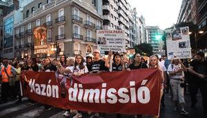 Las víctimas siguen reclamando verdad y reparación un año después de la dana