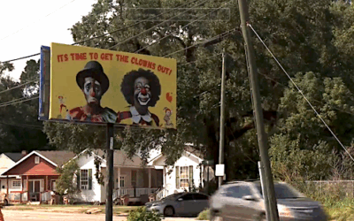 MAGA billboard in Montgomery sparks outrage with racist imagery