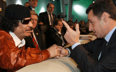 Gaddafi’s Ghost Haunts French Ex-President Sarkozy