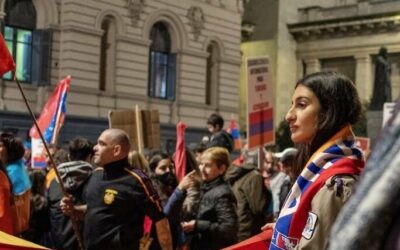 Uruguayos de origen armenio rechazan el plan de exterminio palestino