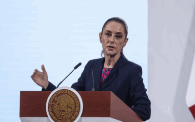 México | Sheinbaum insistió en la revisión trilateral del Tratado de Libre Comercio entre México, EEUU y Canadá (T-MEC) frente a propuesta bilateral de Trump