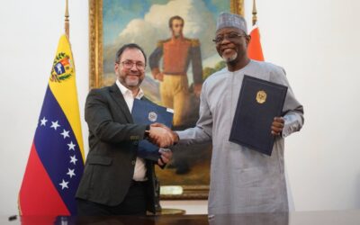 Venezuela y Níger firman nuevos acuerdos de cooperación para fortalecer sus lazos a través de la integración Sur-Sur y el desarrollo mutuo