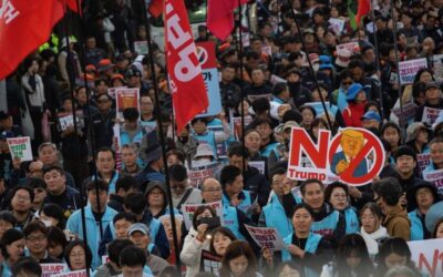 South Korea: Trump Faces Protests Over Tariff War, Coercive Policies