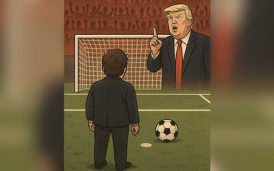 Argentina: El penal errado con el arco vacío