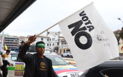Ecuador | Finalizó la campaña por la consulta popular con marchas y caravanas en distintas ciudades del país