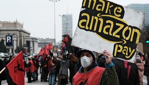 ‘Black friday’ para Amazon: los trabajadores se movilizan por sus derechos laborales