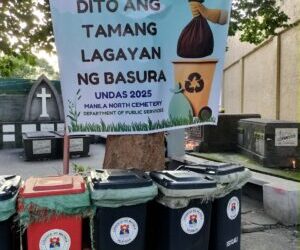 EcoWaste Coalition Pushes for a  Ban on Single-Use Plastics to Lessen Undas Trash