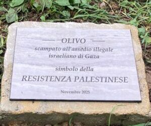 Un omaggio alla resistenza palestinese nel cuore verde d’Italia