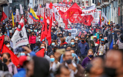 NO a las reformas neoliberales propuestas por el presidente Noboa