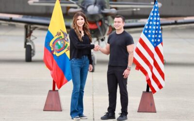 Ecuador | Noboa recibe a Kristi Noem, secretaria de Seguridad de EEUU, para evaluar posibles ubicaciones para una base militar estadounidense