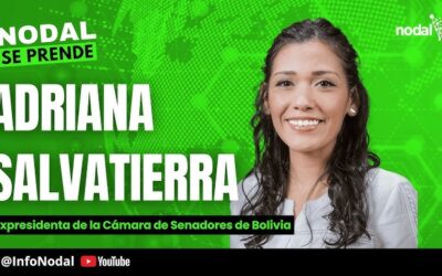Entrevista a Adriana Salvatierra, Expresidenta de la Cámara de Senadores de Bolivia